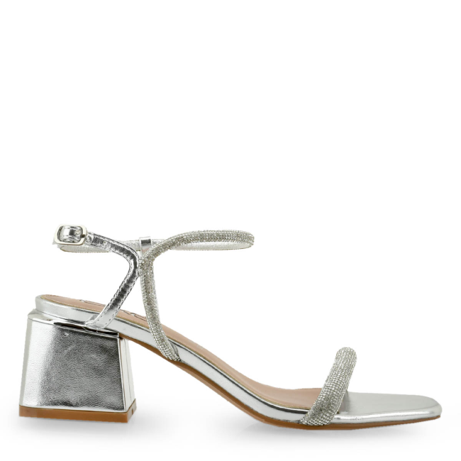 EXE HEELED SANDALS