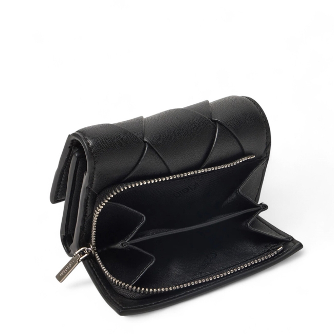 CK WOVEN SMALL TRIFOLD