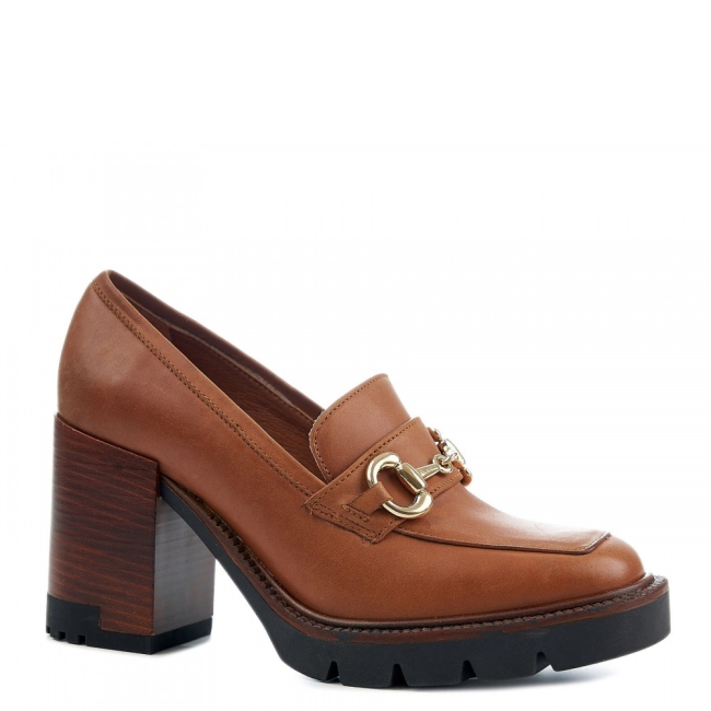 HEELED LOAFER SHOE