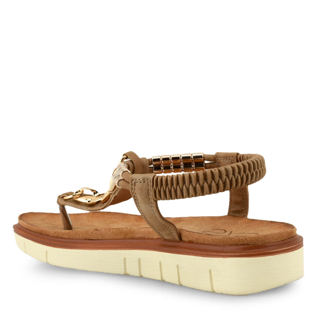 EXE FLAT SANDALS