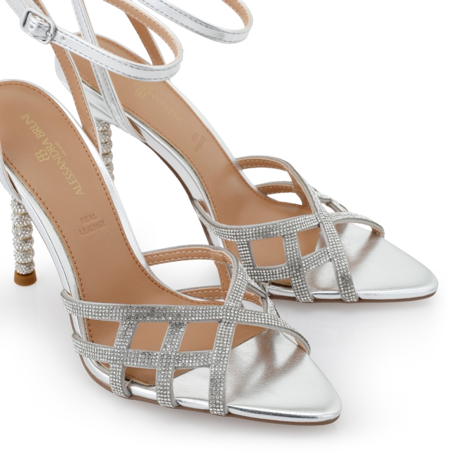 ALESSANDRA BRUNI HEELED SANDALS