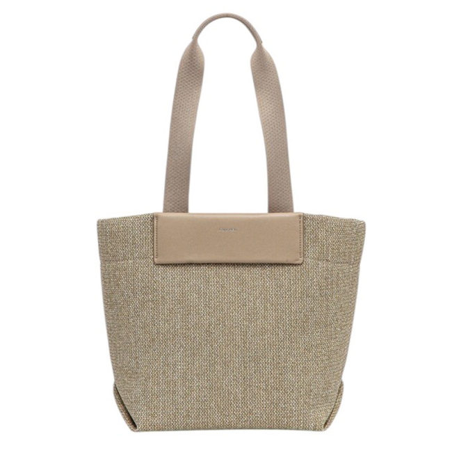 CK RAFFIA MEDIUM SHOPPER