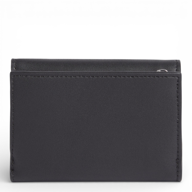 FOIL LOGO TRIFOLD W/ ZIP POCKE