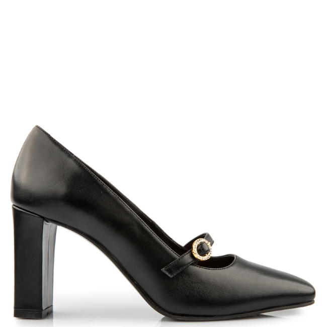 ANTONIA LEATHER PUMPS