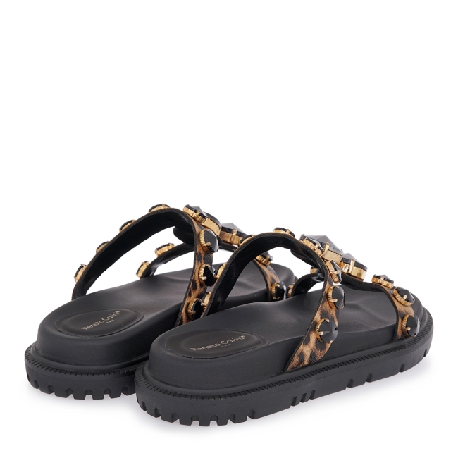 RENATO GARINI FLAT SANDALS