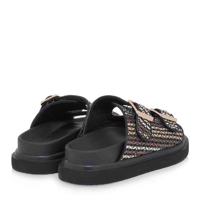 EXE FLAT SANDALS