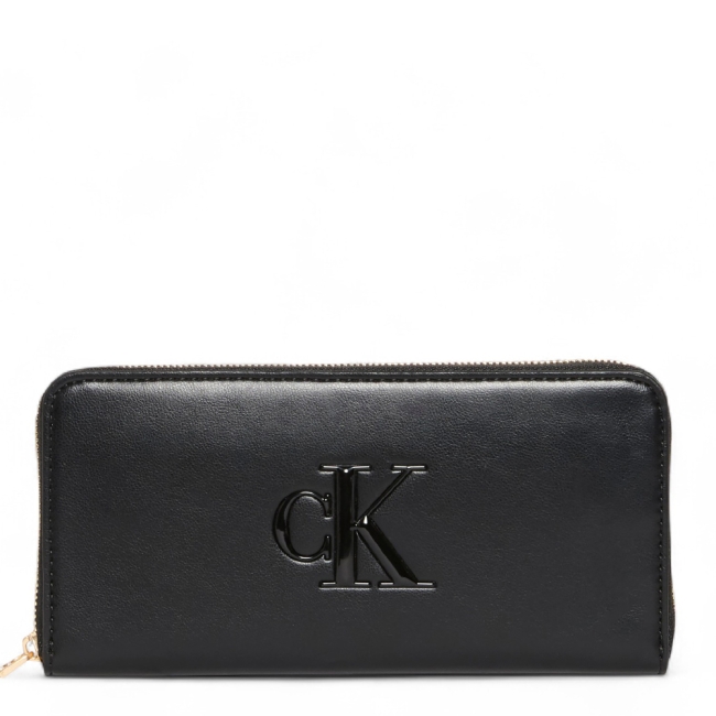 RAISED CK LONG ZIP AROUND