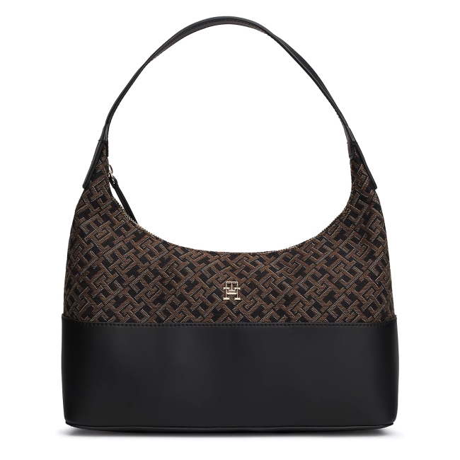 TH JACQUARD SHOULDER BAG