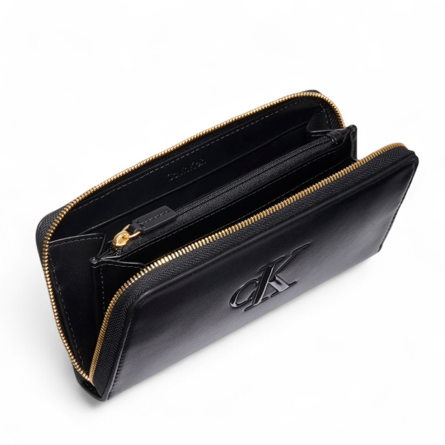 RAISED CK LONG ZIP AROUND