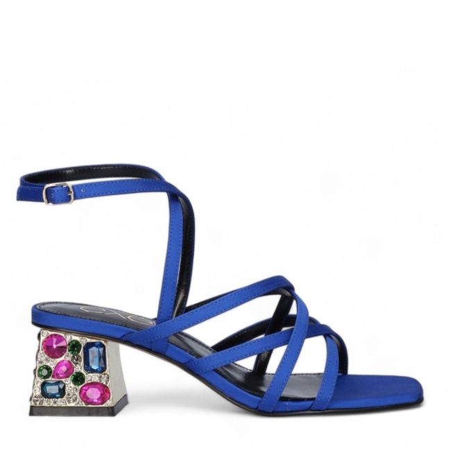 EXE HEELED SANDALS