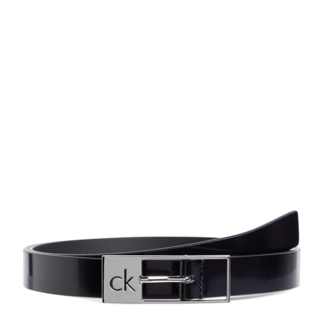 CK CUT SQUARE BUCKLE 2.0_SHINY