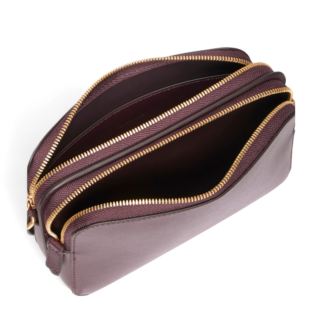 FOIL LOGO ELONGATED CAMERA BAG