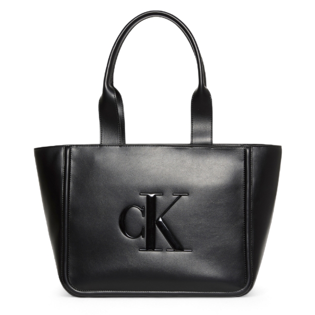RAISED CK MEDIUM TOTE