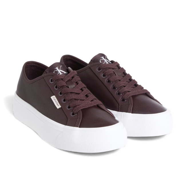 VULC FLATF LACE UP LTH CK