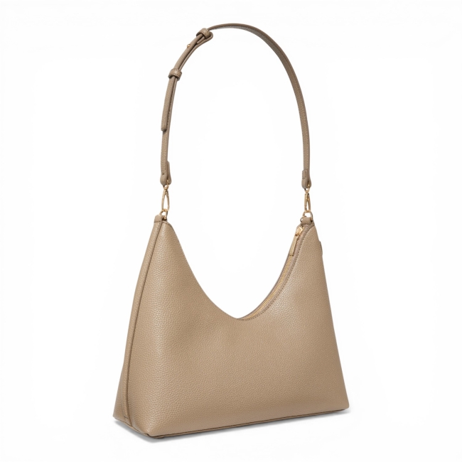 EMBLEM HW PEBBLE TOP ZIP HOBO