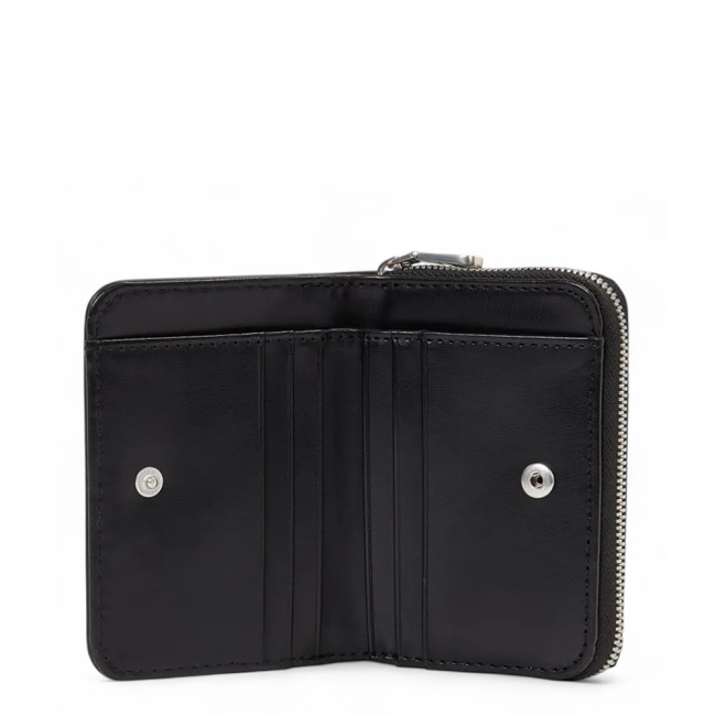 SCULPTED MED ZIP AROUND WALLET