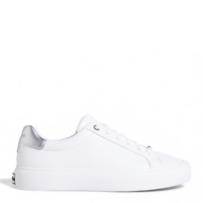 LACE UP SNEAKER W/SILVER BT CK