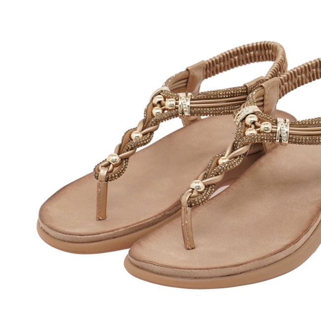 EXE FLAT SANDALS