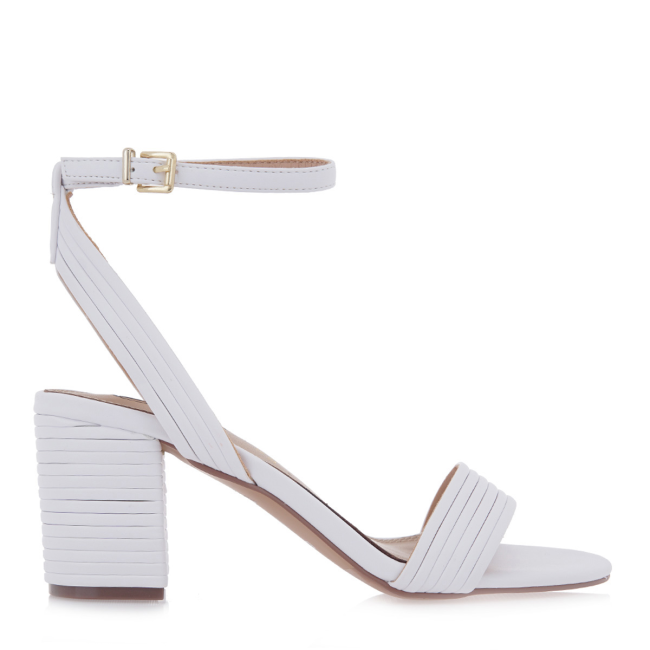 EXE HEELED SANDALS