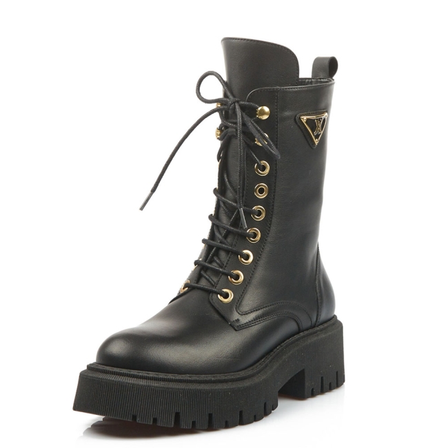 LEATHER ARMY BOOT