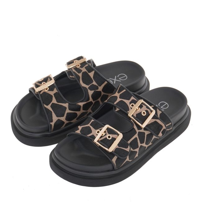EXE FLAT SANDALS
