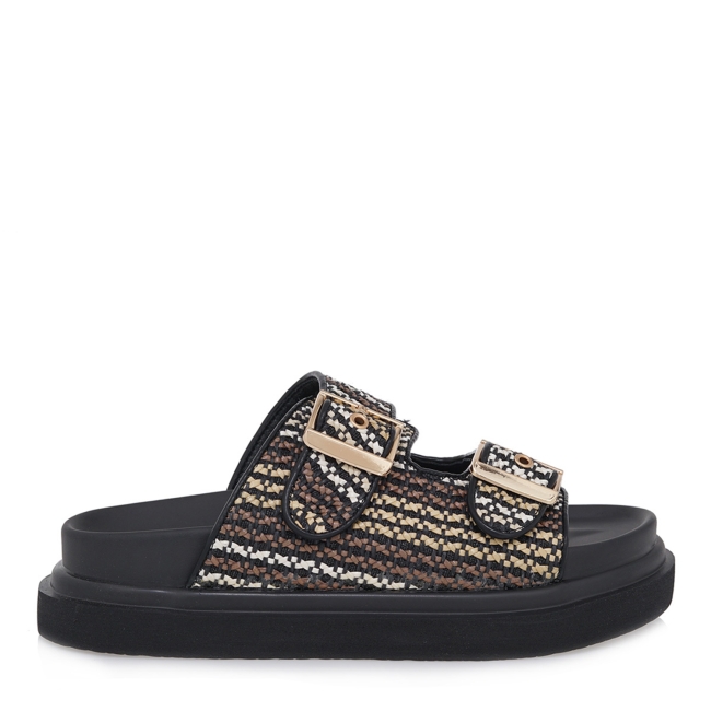 EXE FLAT SANDALS