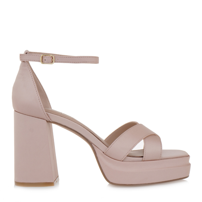 EXE HEELED SANDALS