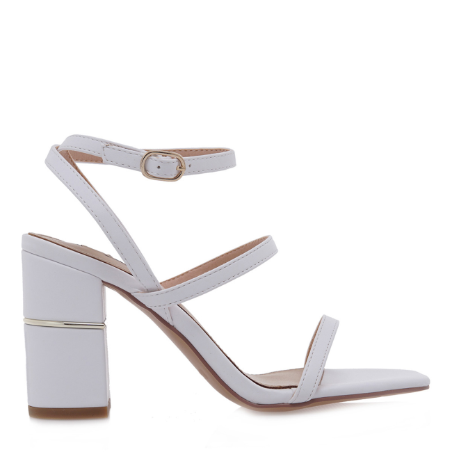 EXE HEELED SANDALS