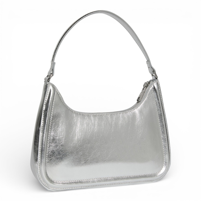 BOLD CK METALLIC SHOULDER BAG