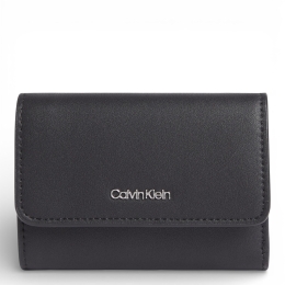 FOIL LOGO TRIFOLD W/ ZIP POCKE