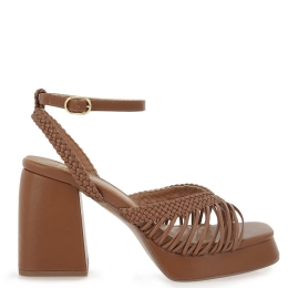EXE HEELED SANDALS