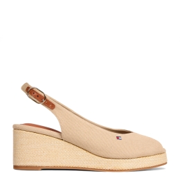 FLAG MID WEDGE ESPAD SLINGBACK