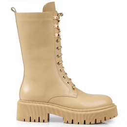 LEATHER ARMY BOOT