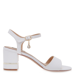 EXE HEELED SANDALS