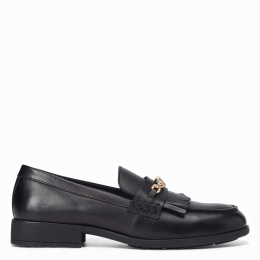 TH CHAIN FRINGE LEATHER LOAFER