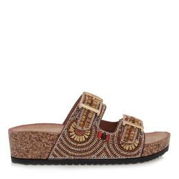 EXE FLAT SANDALS