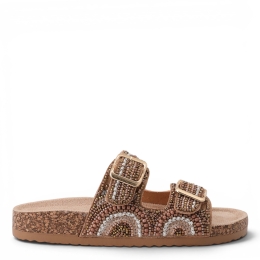 EXE FLAT SANDALS