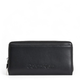 EMBOSSED LOGO LARGE ZIP AROUND