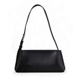 EMBOSSED LOGO SHOULDER BAG