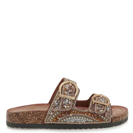 EXE FLAT SANDALS