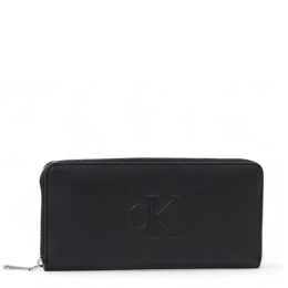 SCULPTED ZIP AROUND WALLET
