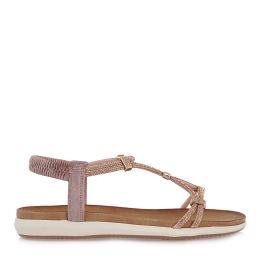 EXE FLAT SANDALS