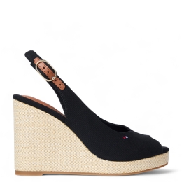 FLAG HIGH WEDGE ESPAD SLINGBAC