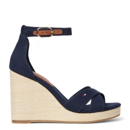 FLAG HIGH WEDGE ESPAD CRISSCRO