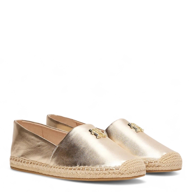 TH LOGO METALLIC LEATHER ESPAD