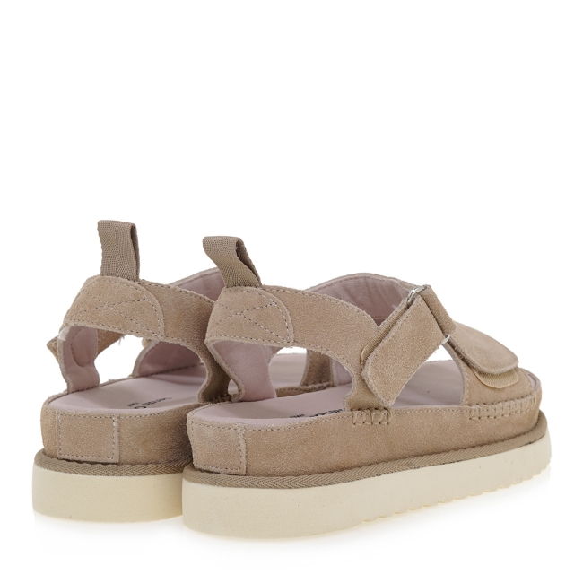 RENATO GARINI LEATHER FLATFORMS