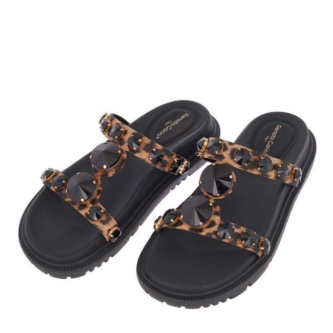 RENATO GARINI FLAT SANDALS