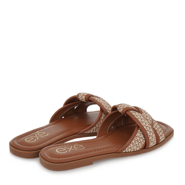 EXE FLAT SANDALS