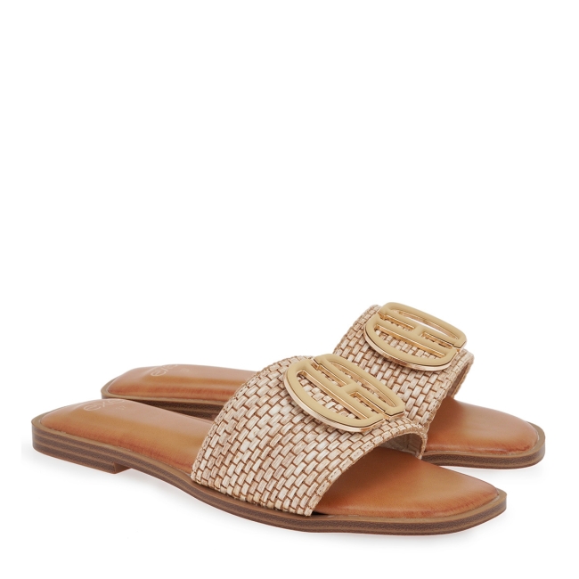 EXE FLAT SANDALS