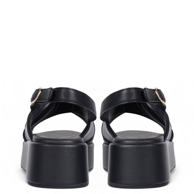 TH LOGO HW PADDED LEATHER SAND